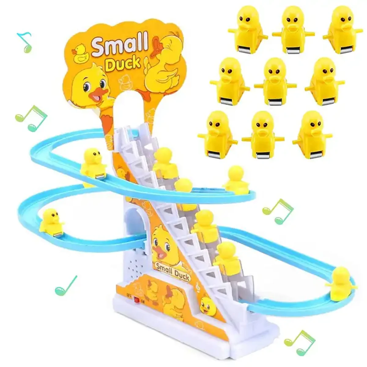 Baby duck track toy 9 pcs Set