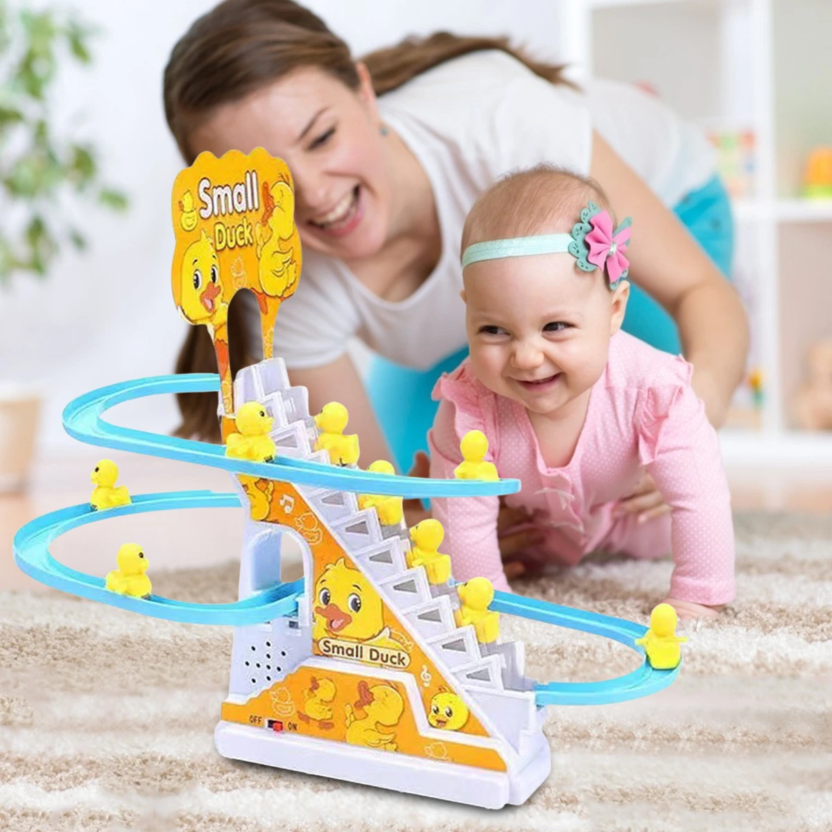 Baby duck track toy 9 pcs Set